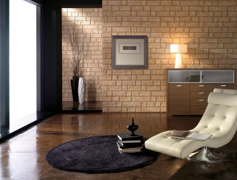 Отделочный камень в интерьере