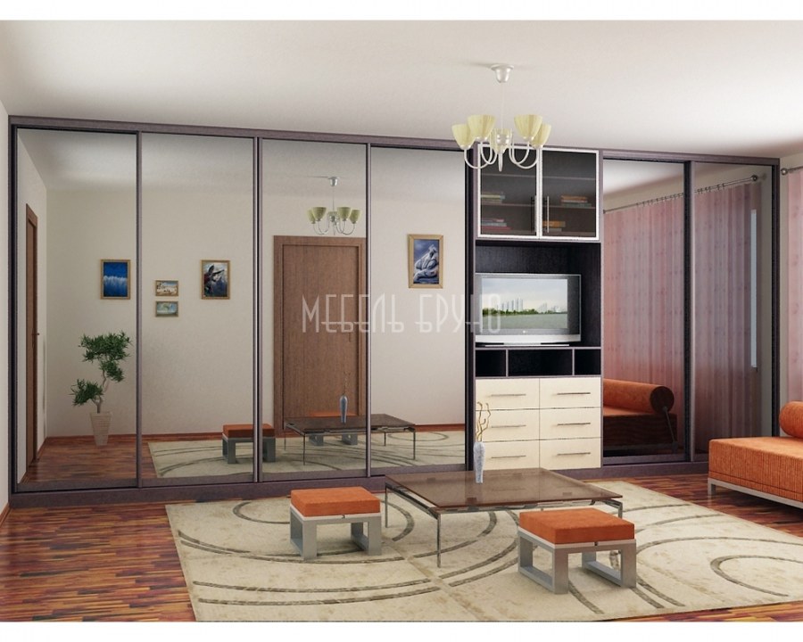 Шкаф-купе в гостиную