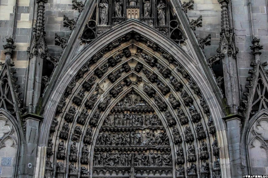 Кёльнский собор Южный фасад фасад