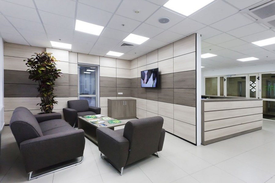 Внутренняя отделка офиса