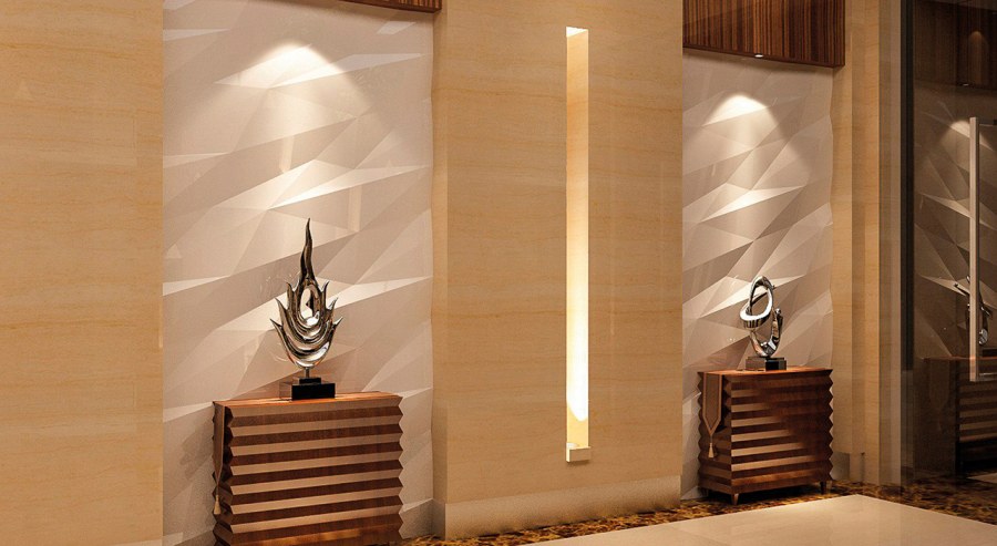 Гипсовиниловые стеновые панели