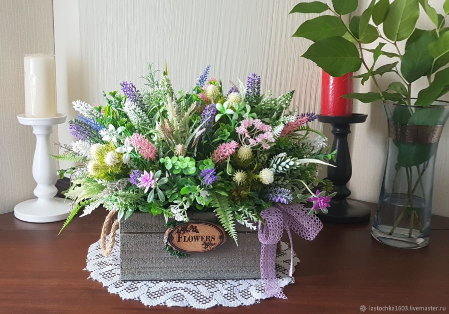 Букет в прованском стиле