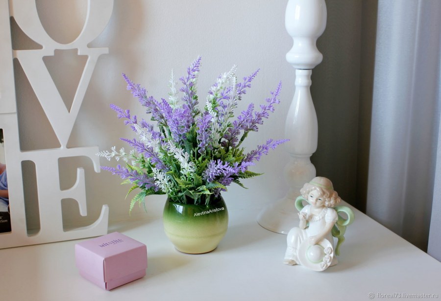 Лаванда в декоре интерьера