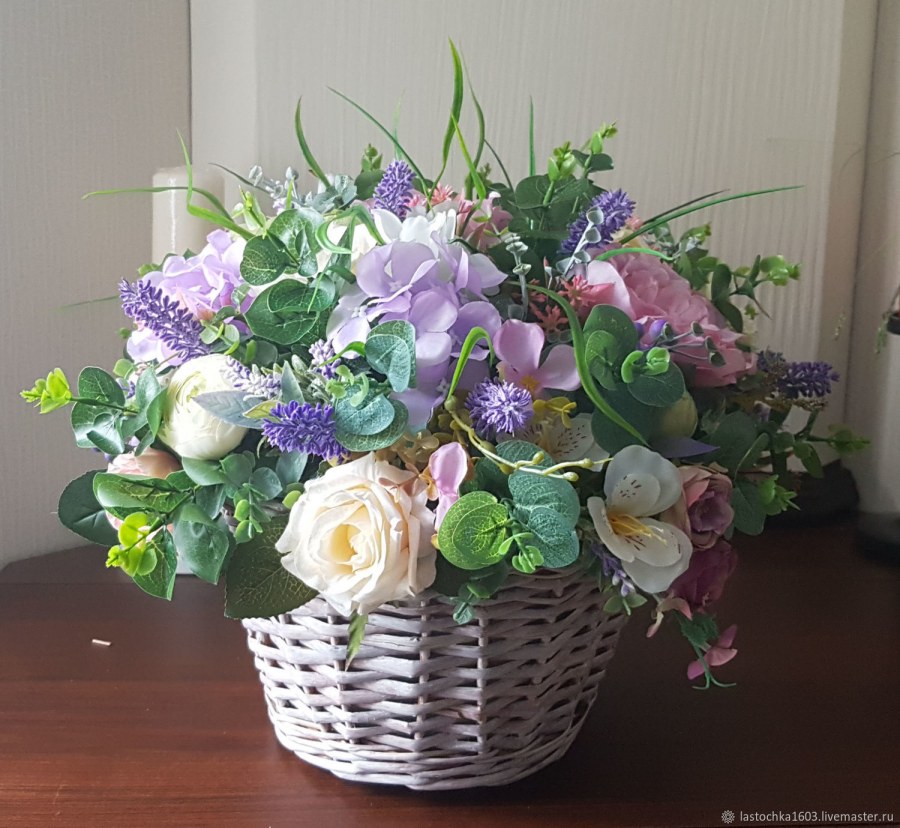 Букет в прованском стиле