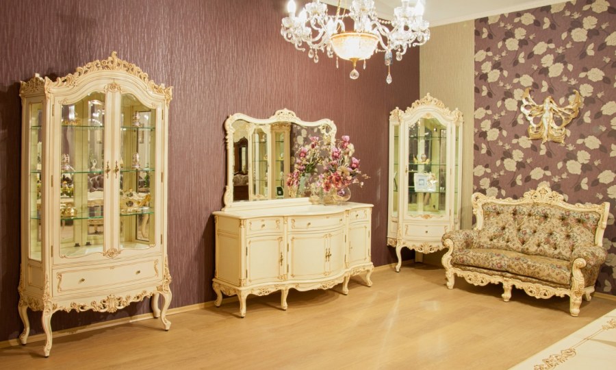 Мебель в гостиную в стиле Барокко
