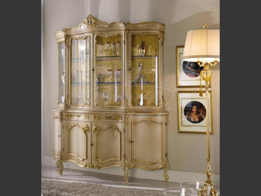 Стенка в гостиную в стиле Барокко