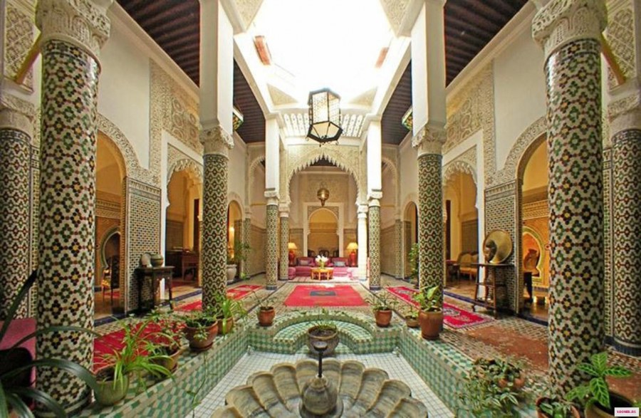 Риады в Марокко архитектура