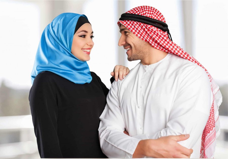Муж и жена мусульмане