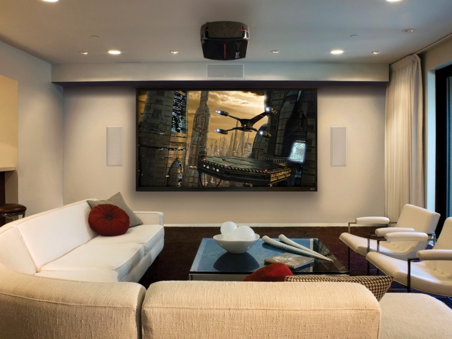 Проектор в интерьере