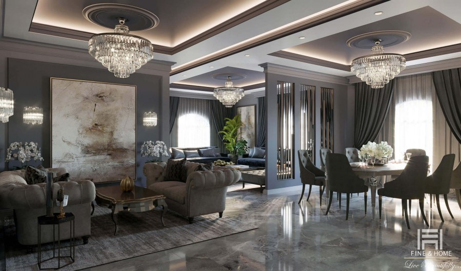 Неоклассика с элементами ар деко