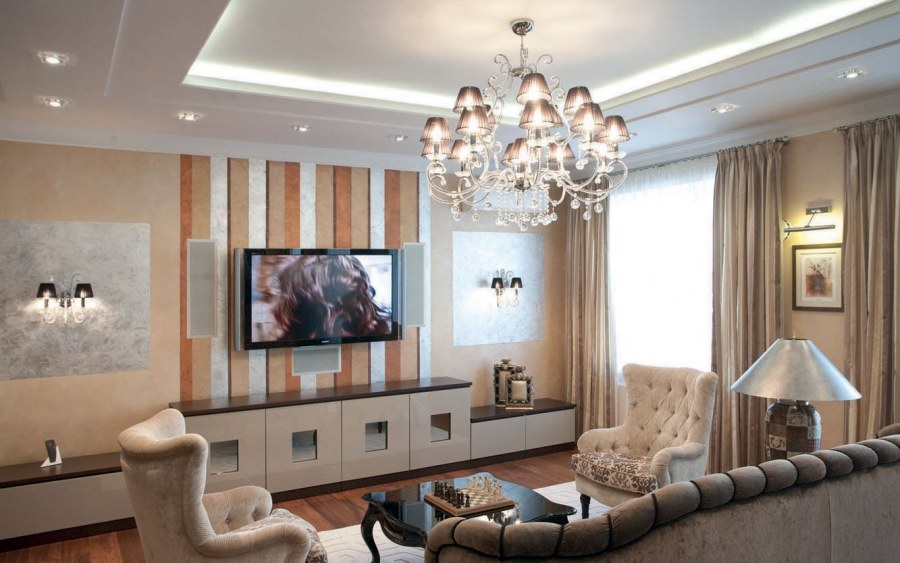 Зал в стиле ар деко