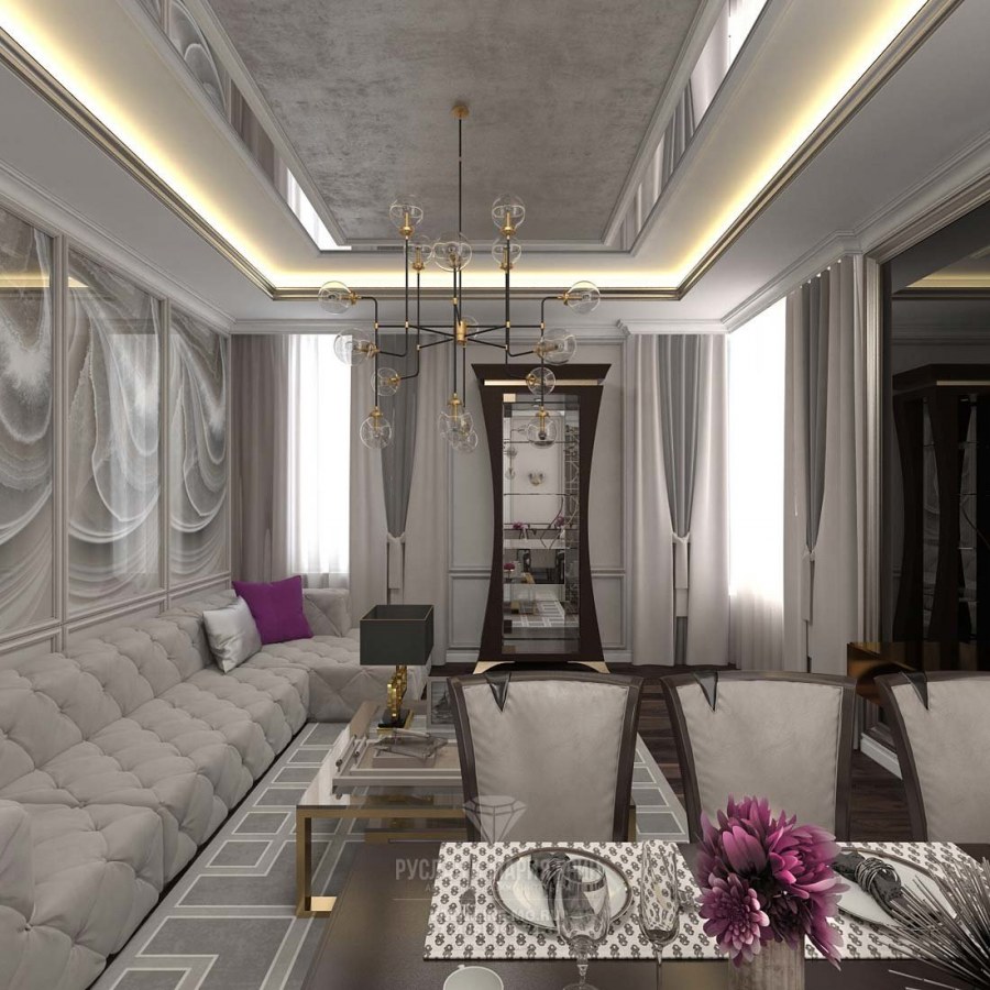 Ар деко интерьер 2021