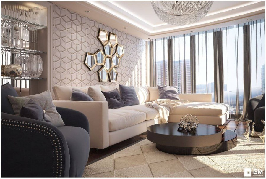 Стиль арт деко в гостиной