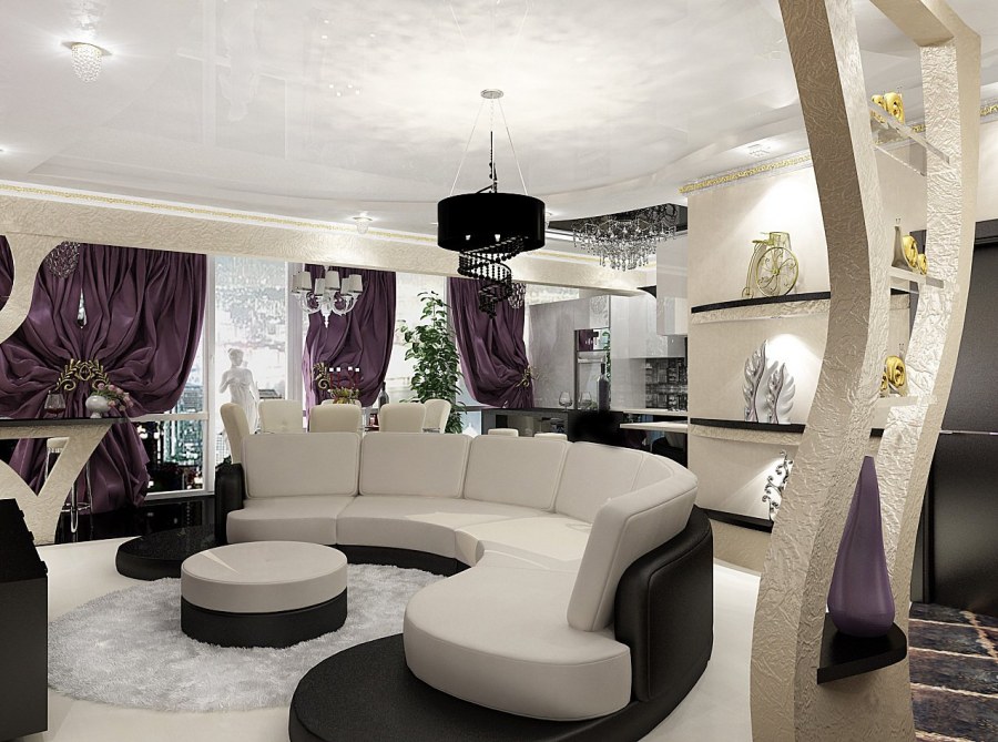 Арт-деко стиль в интерьере