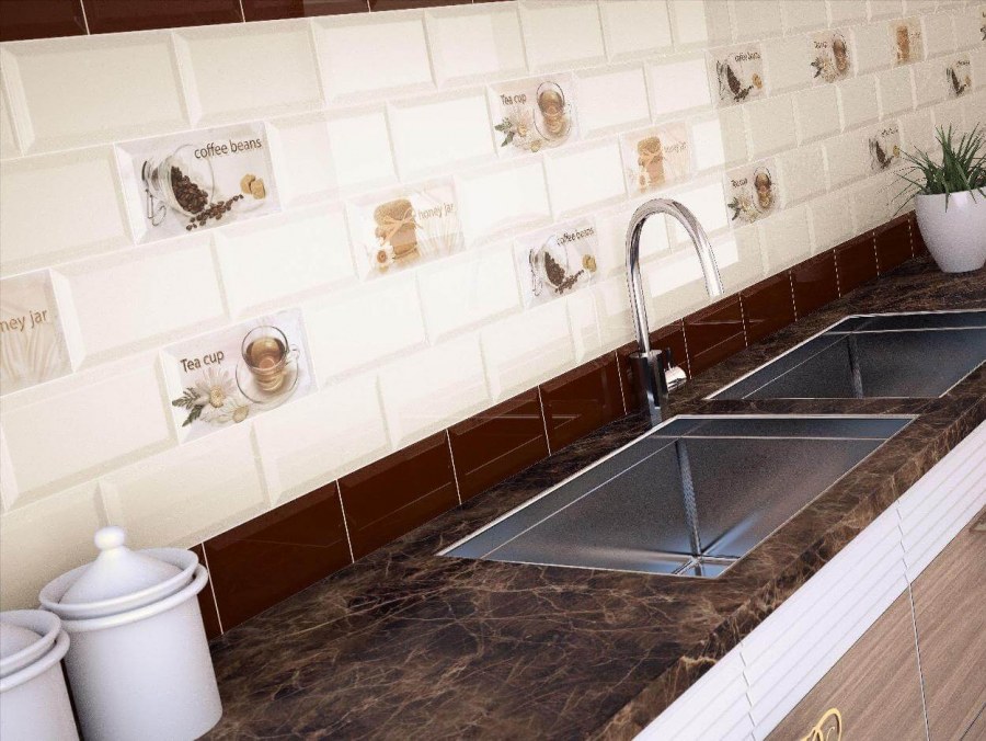 Плитка караоке черный 1222t Kerama Marazzi