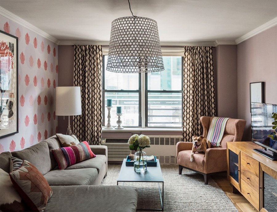 Яркие фотообои в интерьере