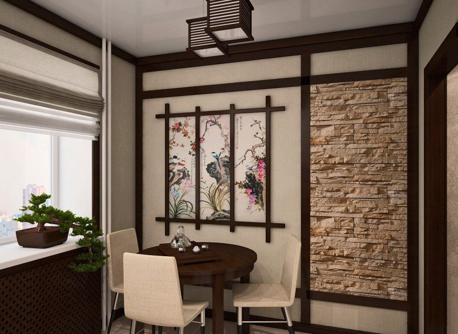 Спальня в японском стиле Минимализм