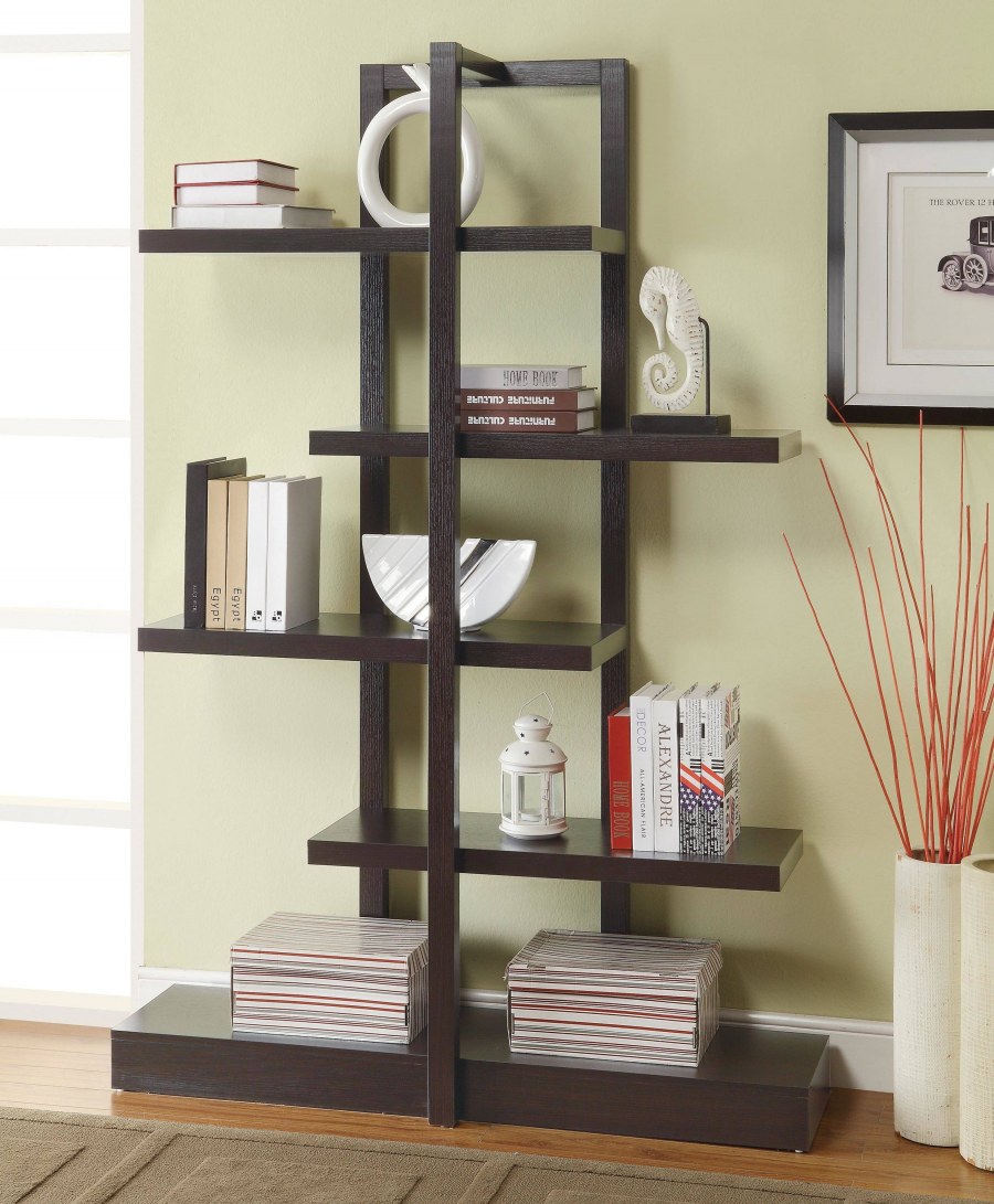 Необычные напольные полки