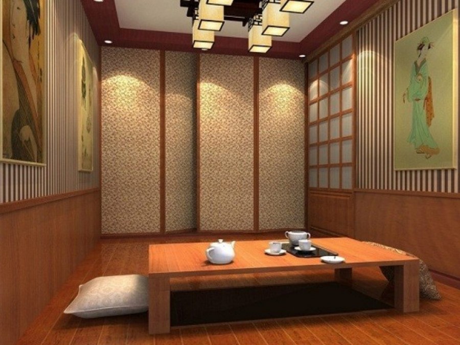 Прихожая в японском стиле