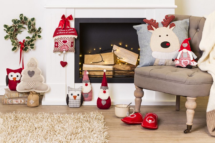 Новогодние аксессуары для интерьера своими руками