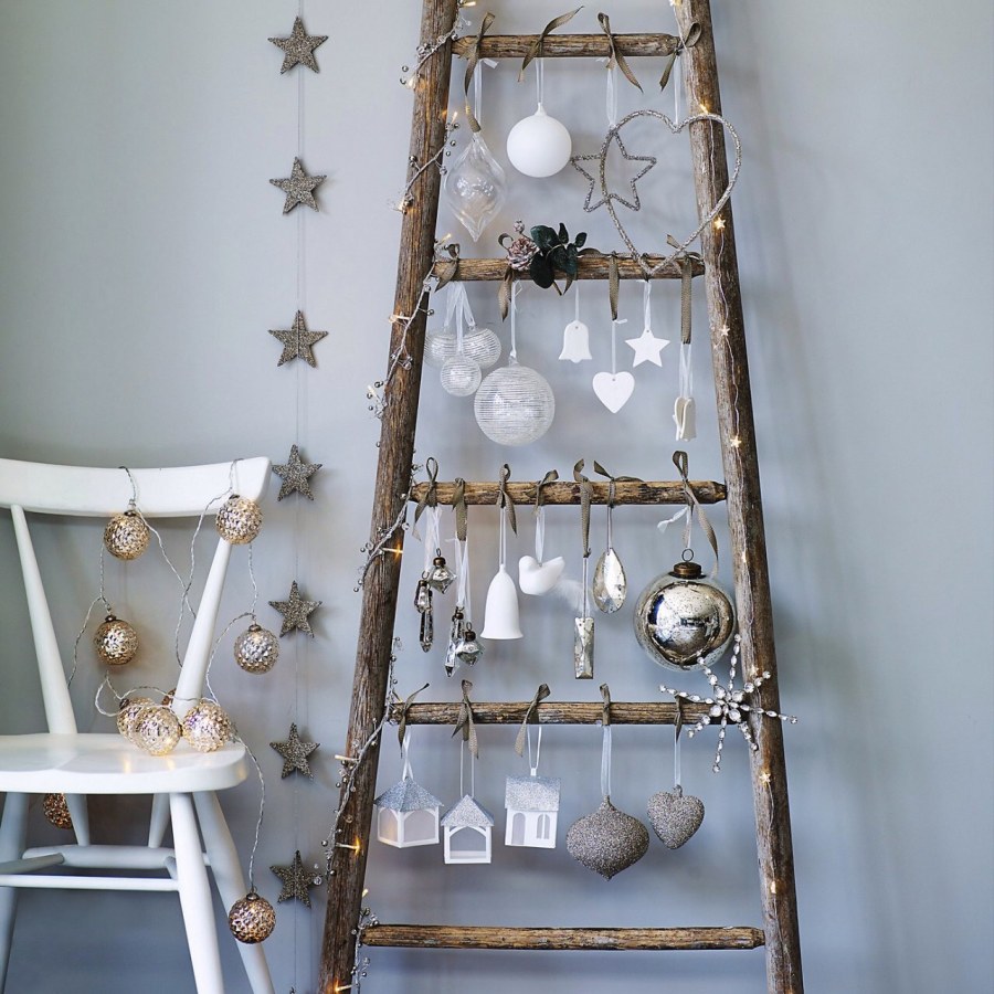 Новогодний декор полок