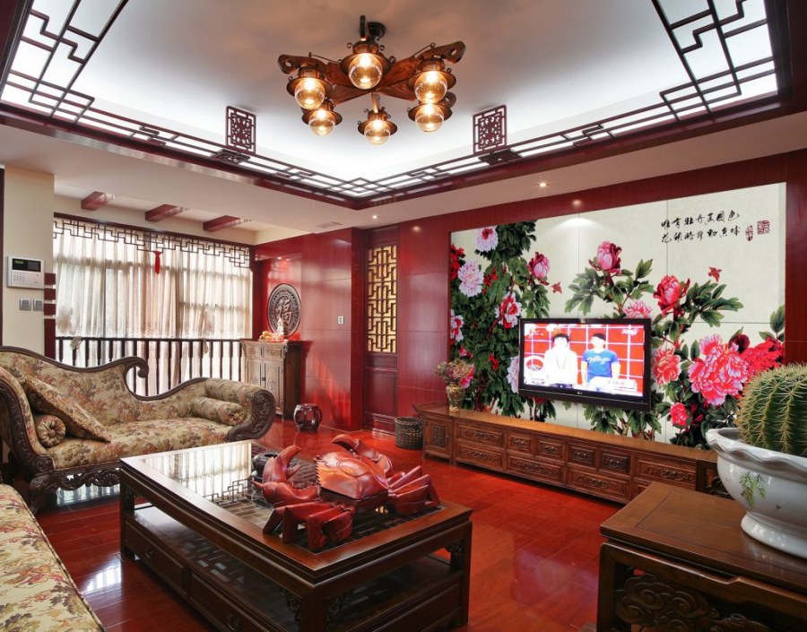 Гостиная в китайском стиле