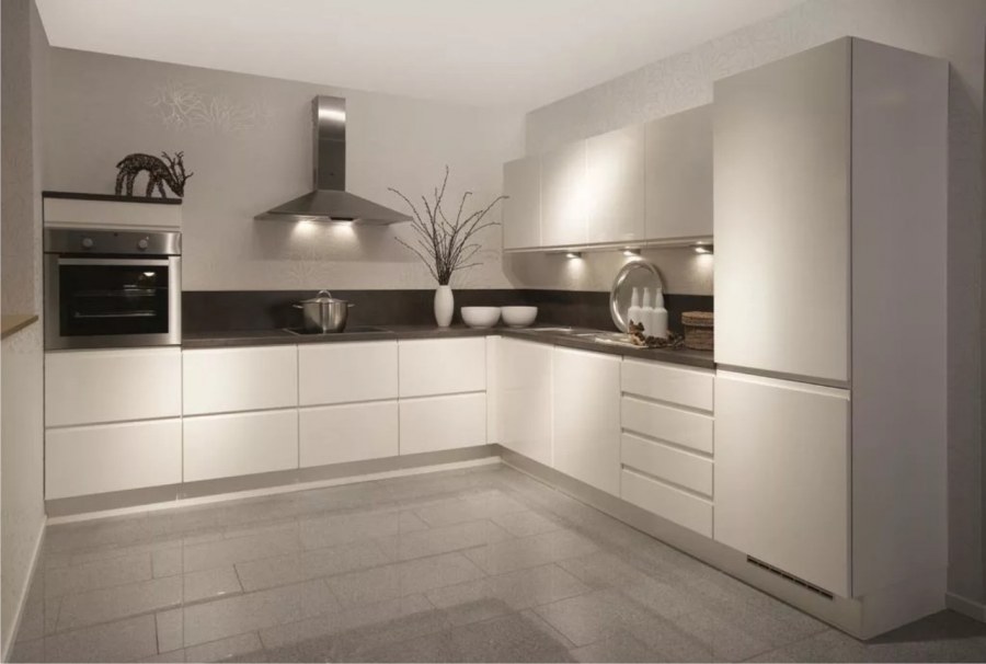 Кедр фасады с интегрированной ручкой