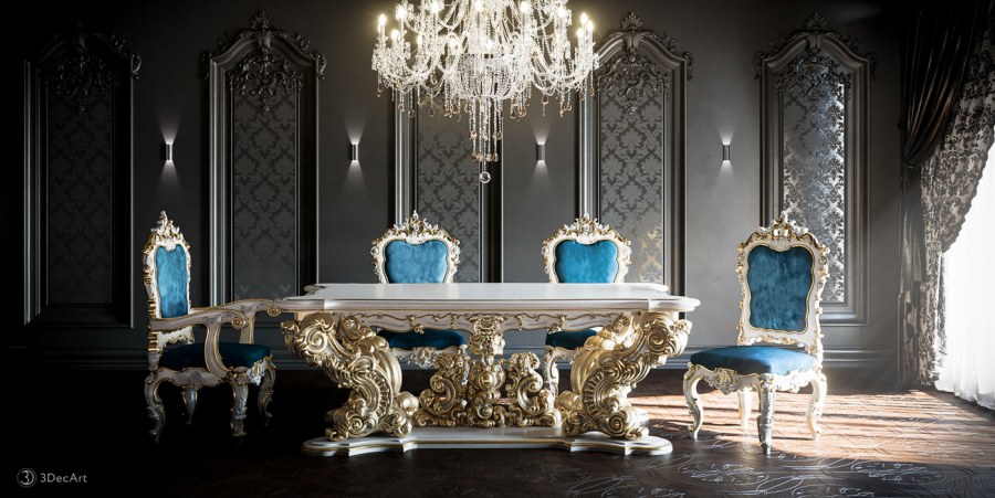 Барокко интерьер Эстетика