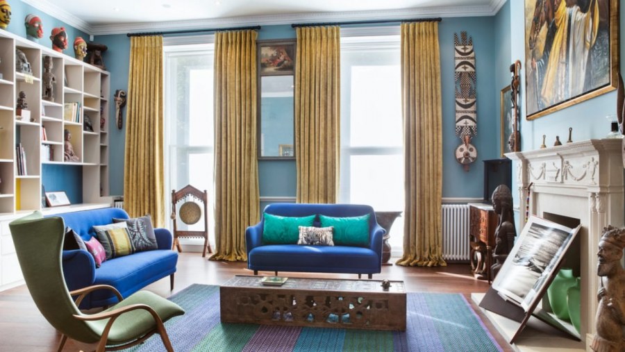 Шторы в стиле Эклектика
