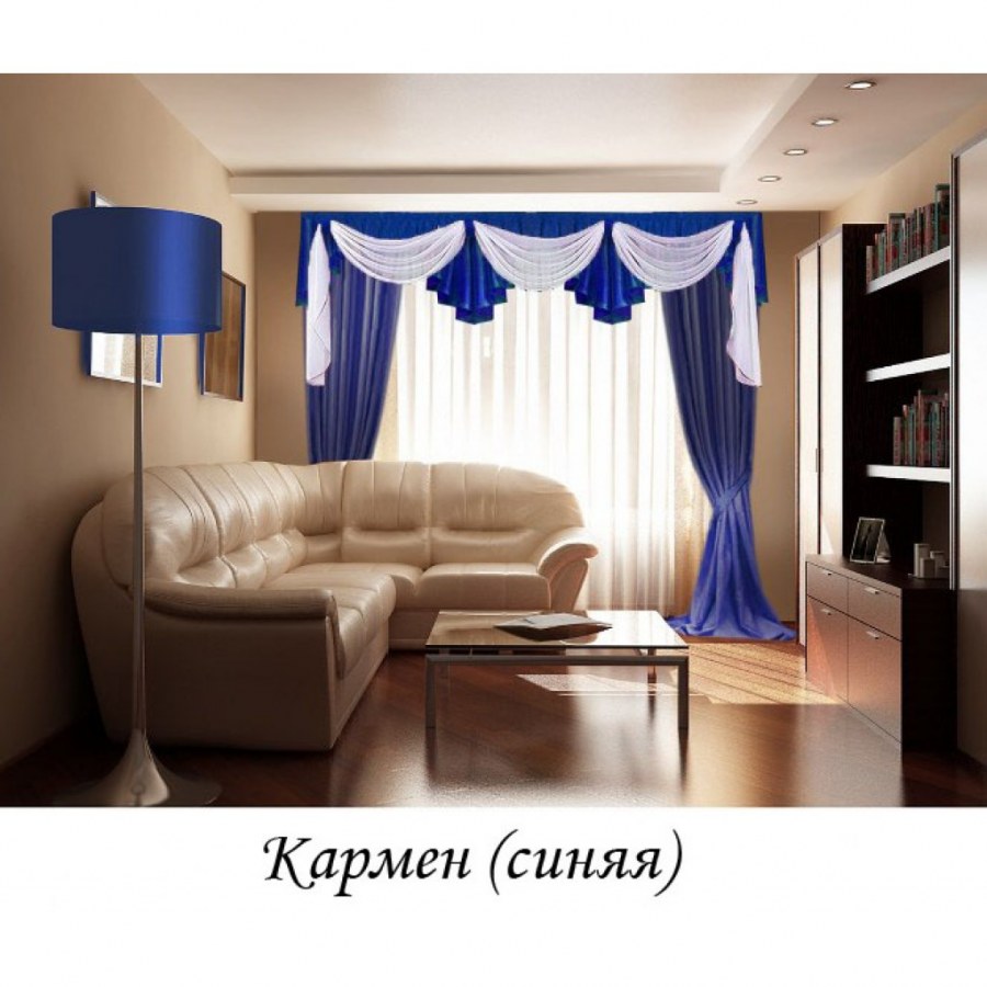 Портьеры с ламбрекеном Кармен