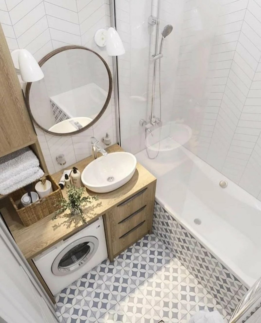 Маленькая ванная комната