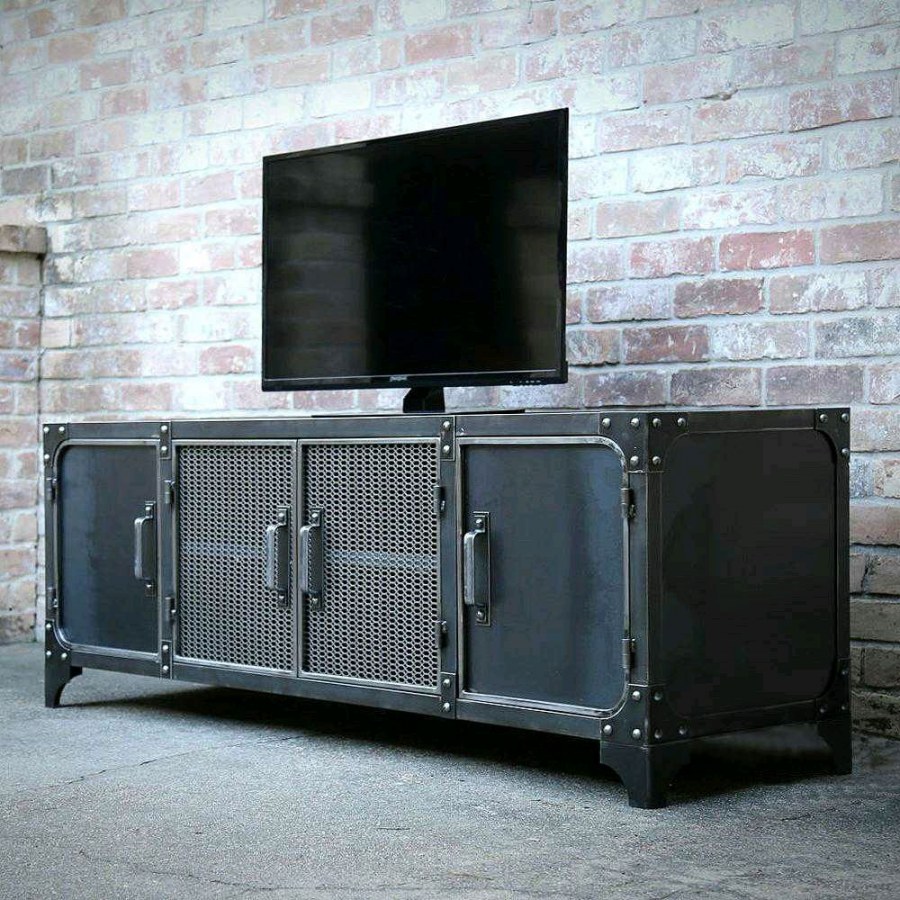 Тумба под телевизор лофт Индастриал