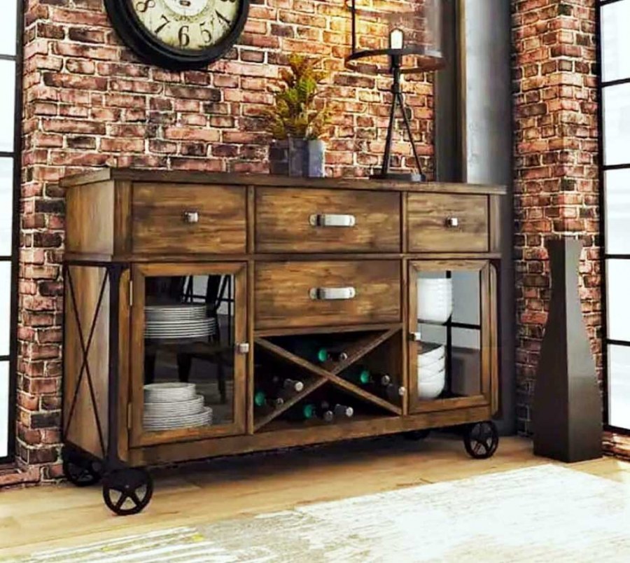 Комод бар лофт