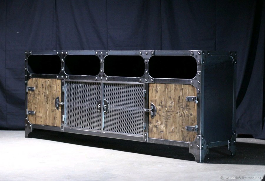 Тумба Индастриал лофт