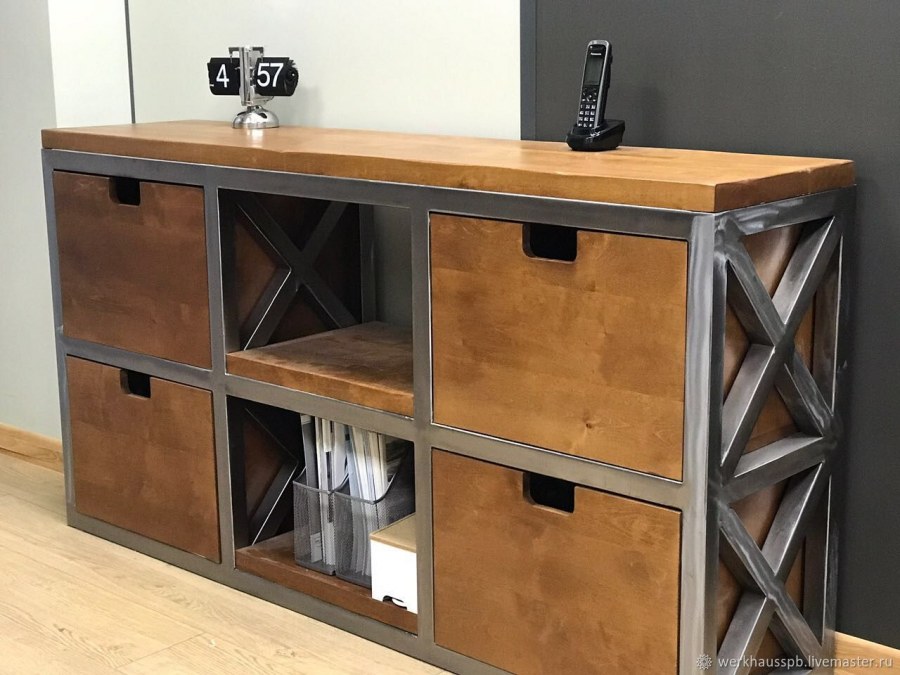 Тумба Индастриал лофт