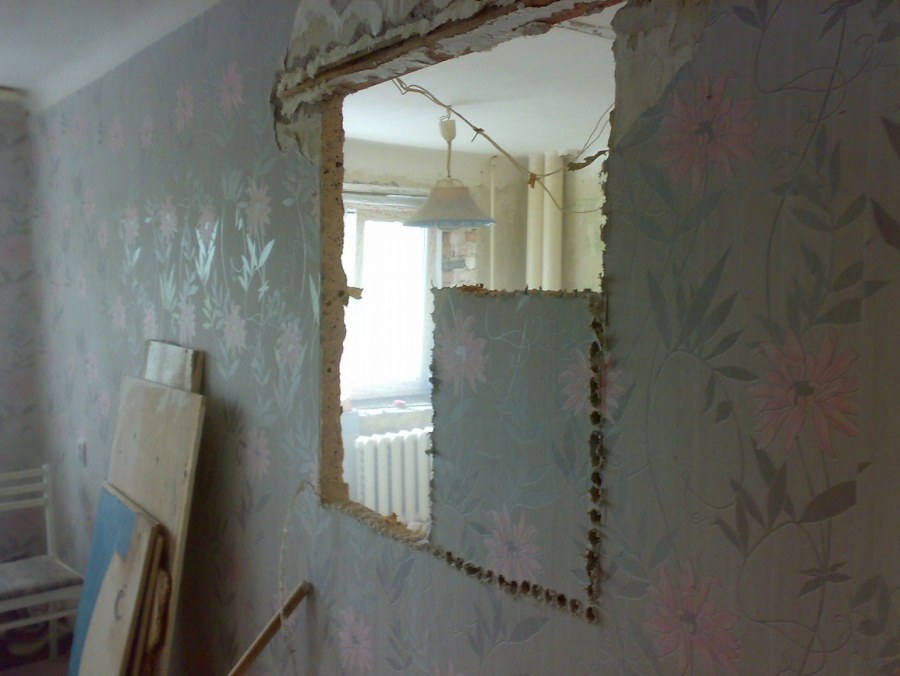 Проем в стене в хрущевке