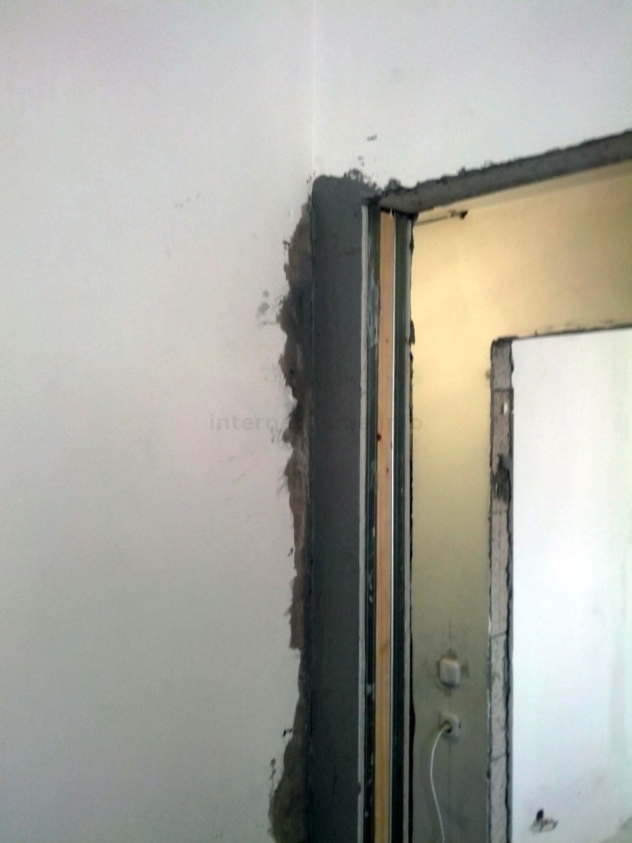 Уменьшение дверного проема