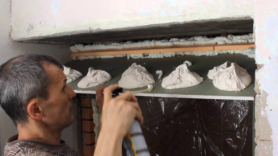 Штукатурка дверных откосов