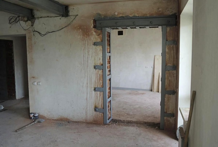 Проём в несущей стене