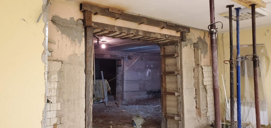 Проем в несущей стене