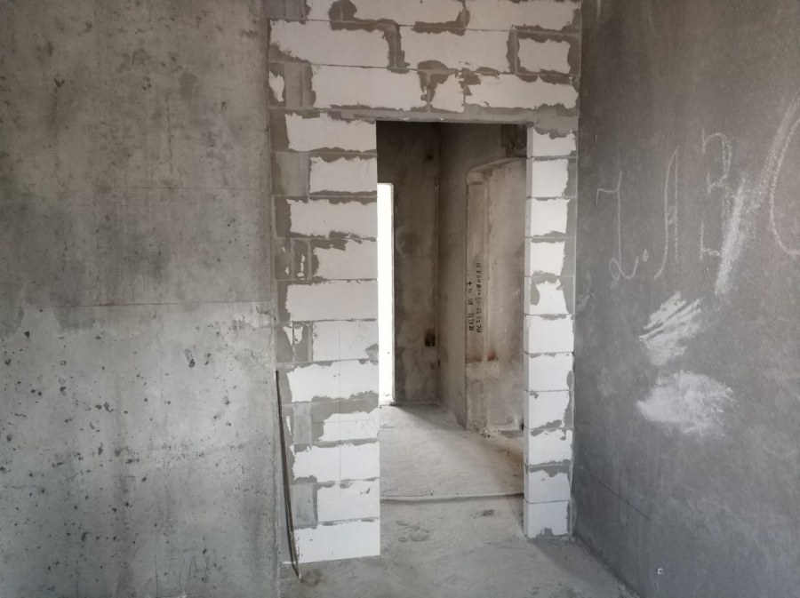 Дверной проем из газобетона