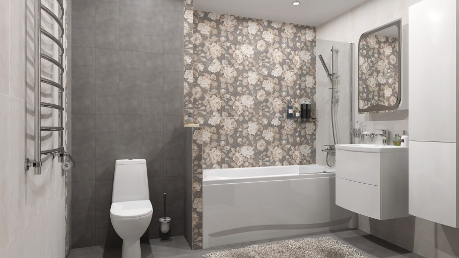 Плитки lb-Ceramics Фиори Гриджио