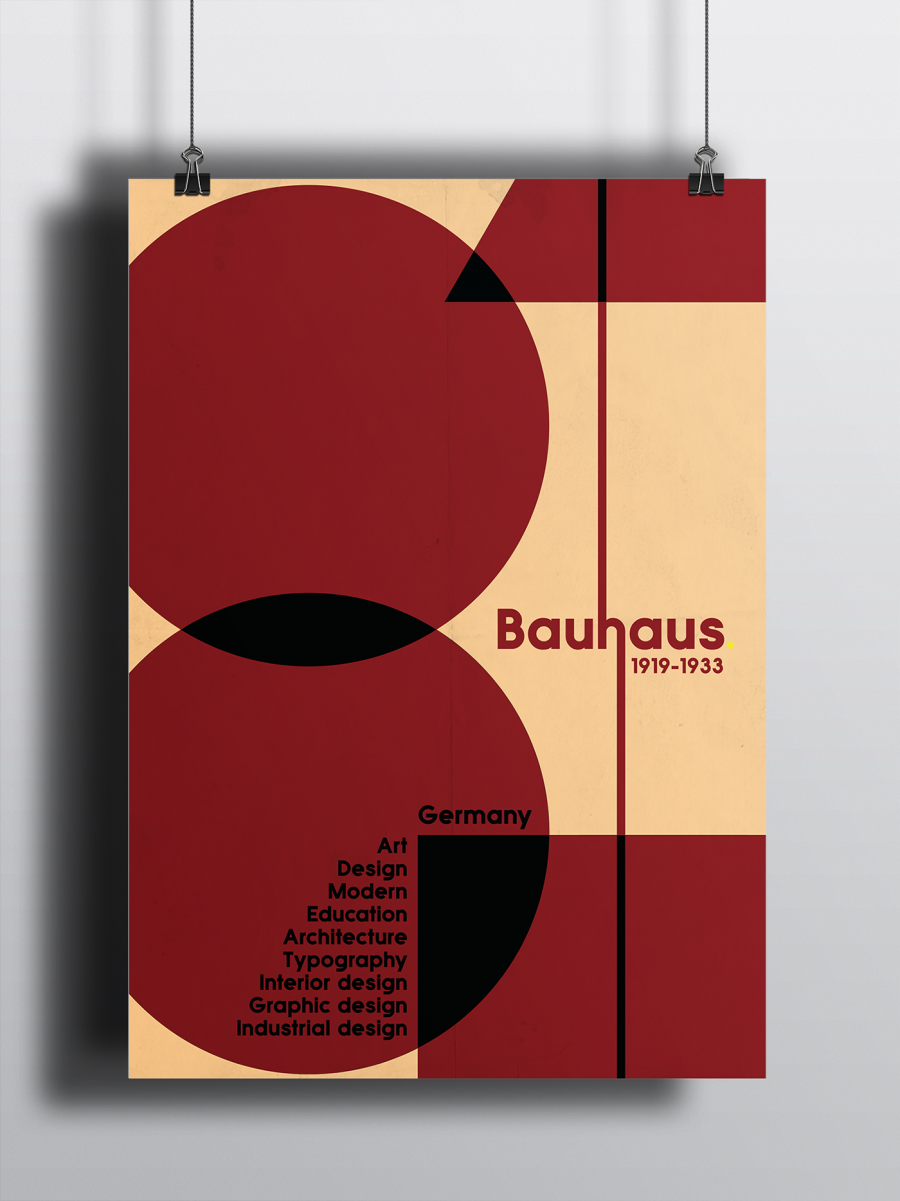 Обложки в стиле Баухауз