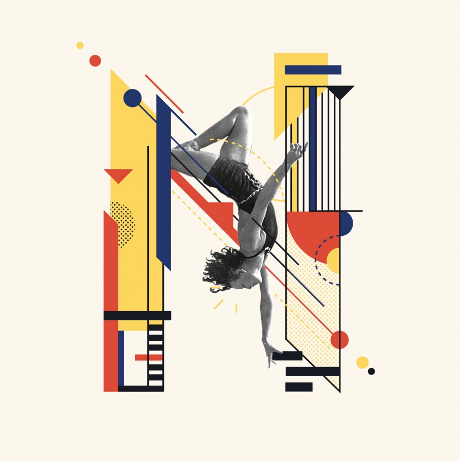 Баухауз стиль Графика