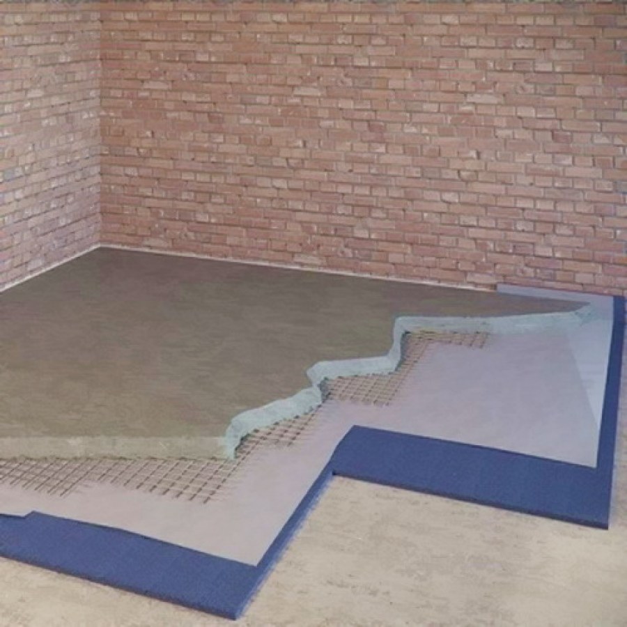 Система звукоизоляции пола (плавающая стяжка) «стандарт 1