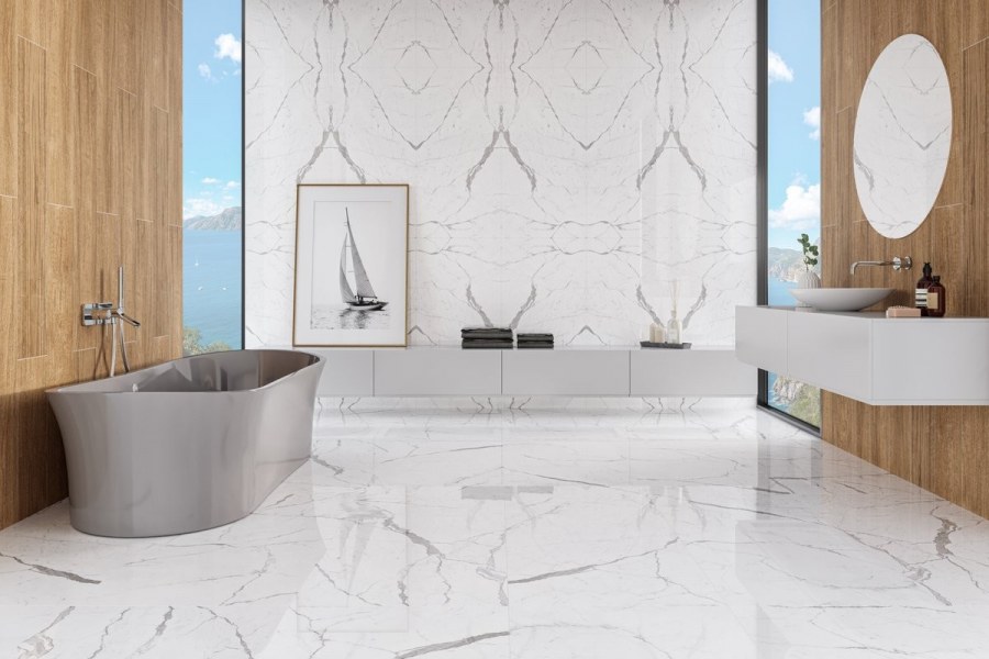 Керамогранит Decovita Calacatta Blanco Full Lappato 60x60