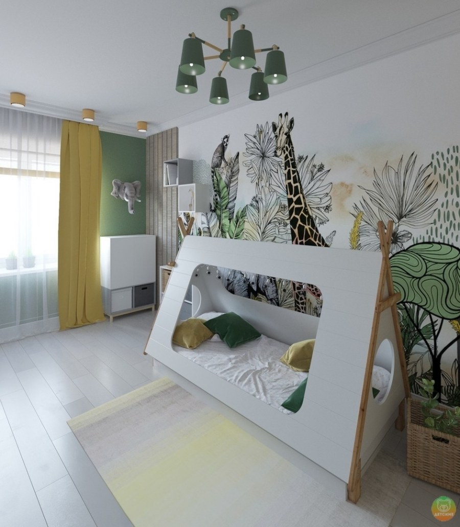 Дизайнерские решения для детской комнаты