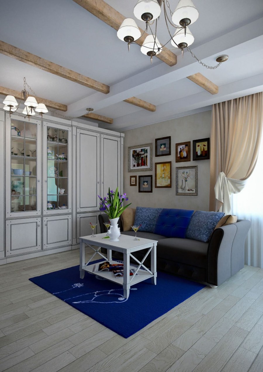 Гостиная в стиле Прованс