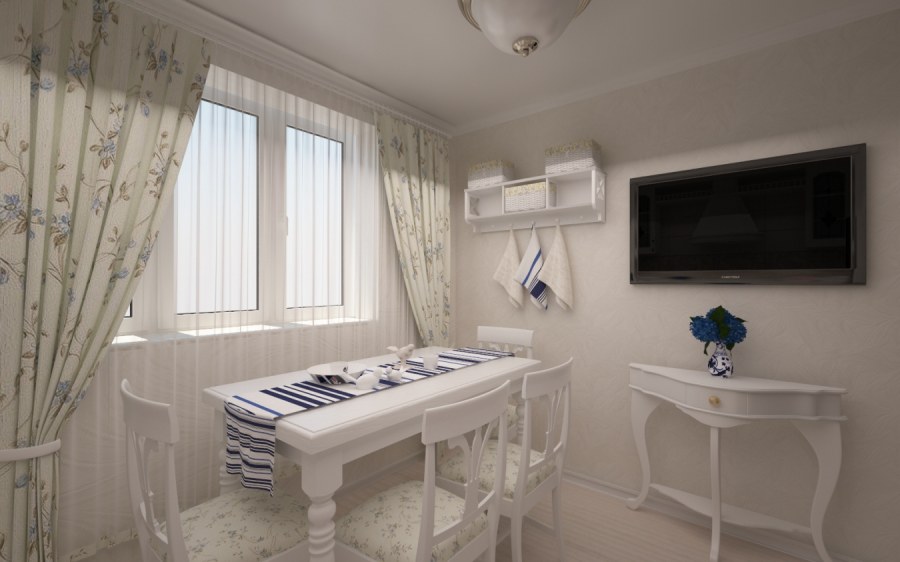 Квартира хрущевка в стиле Прованс