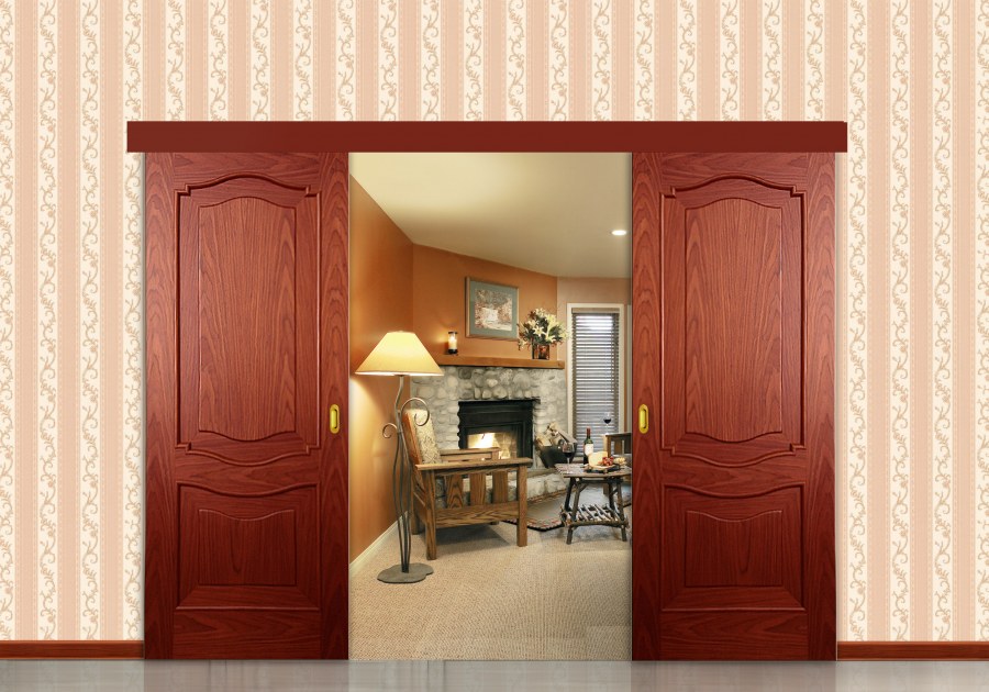 Купейная дверь в комнату